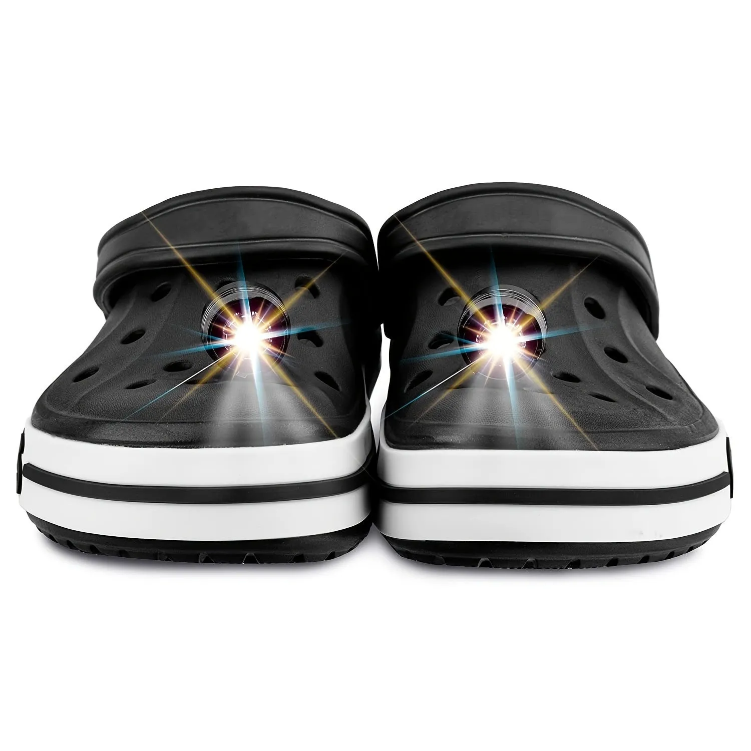 2pcs Waterproof Shoe Headlamps 2 LED Lamps