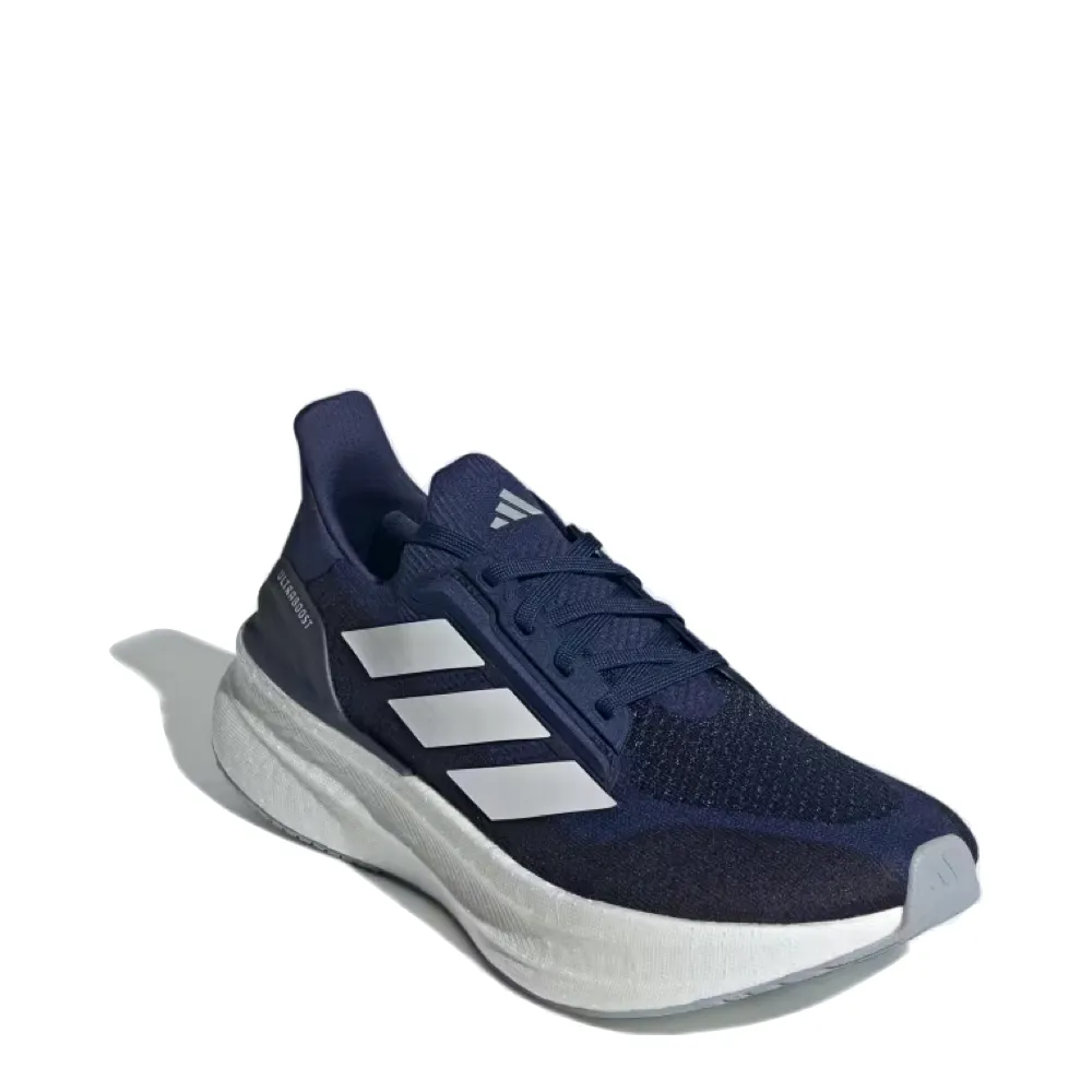 Adidas Men's Ultraboost 5X Sneaker in Dark Blue/Cloud White/Halo Silver