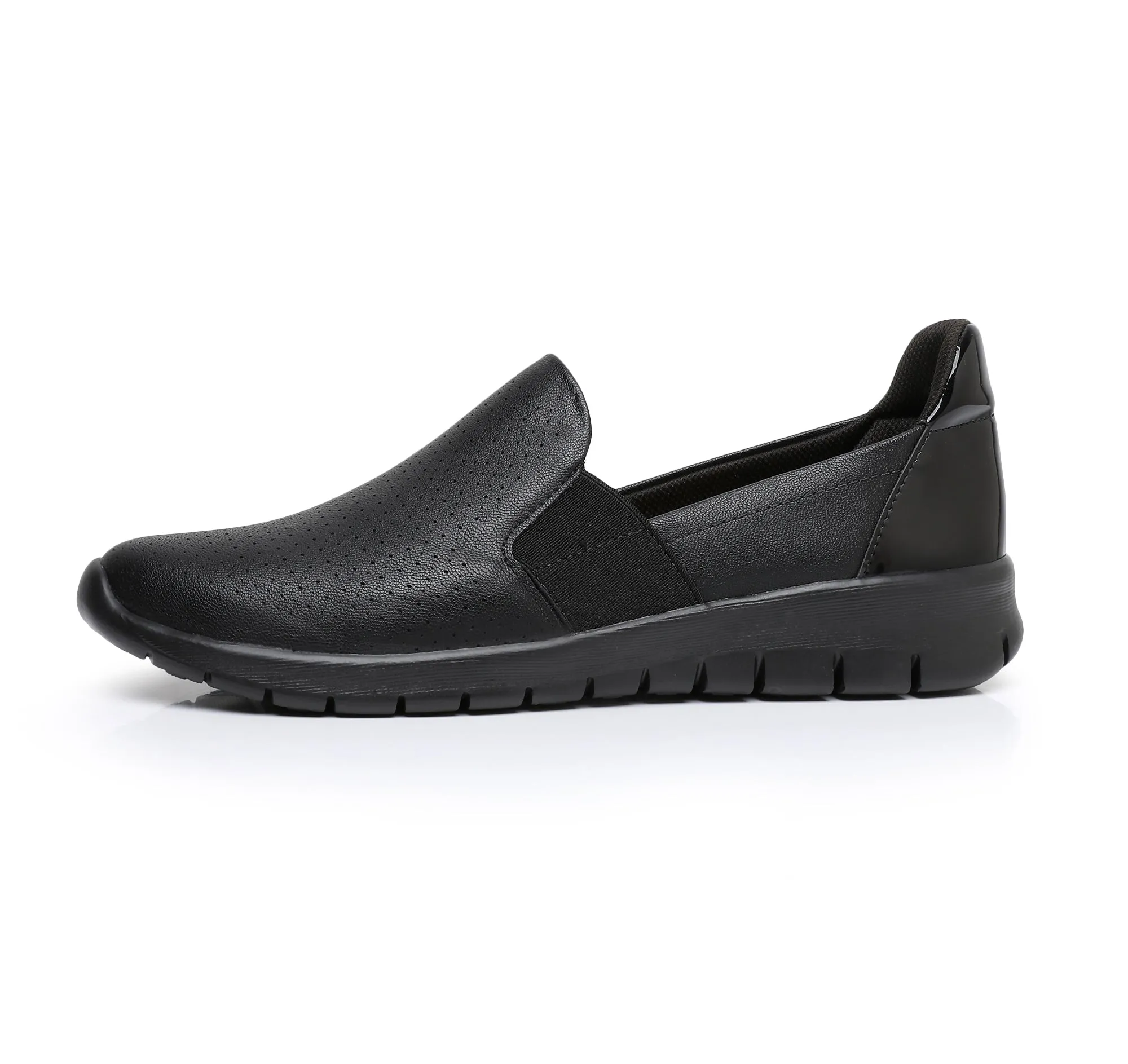 All Black Slip on Sneakers (970.054)