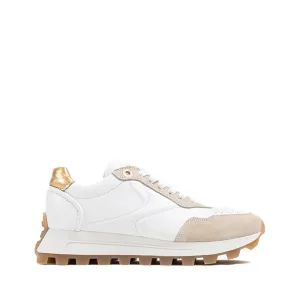 Avery Off White Gold Chunky Sneakers