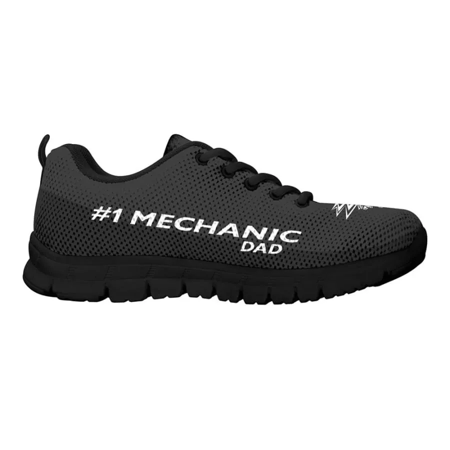 Awesome No. 1 Mechanic Dad Sneakers Father's Day Gift