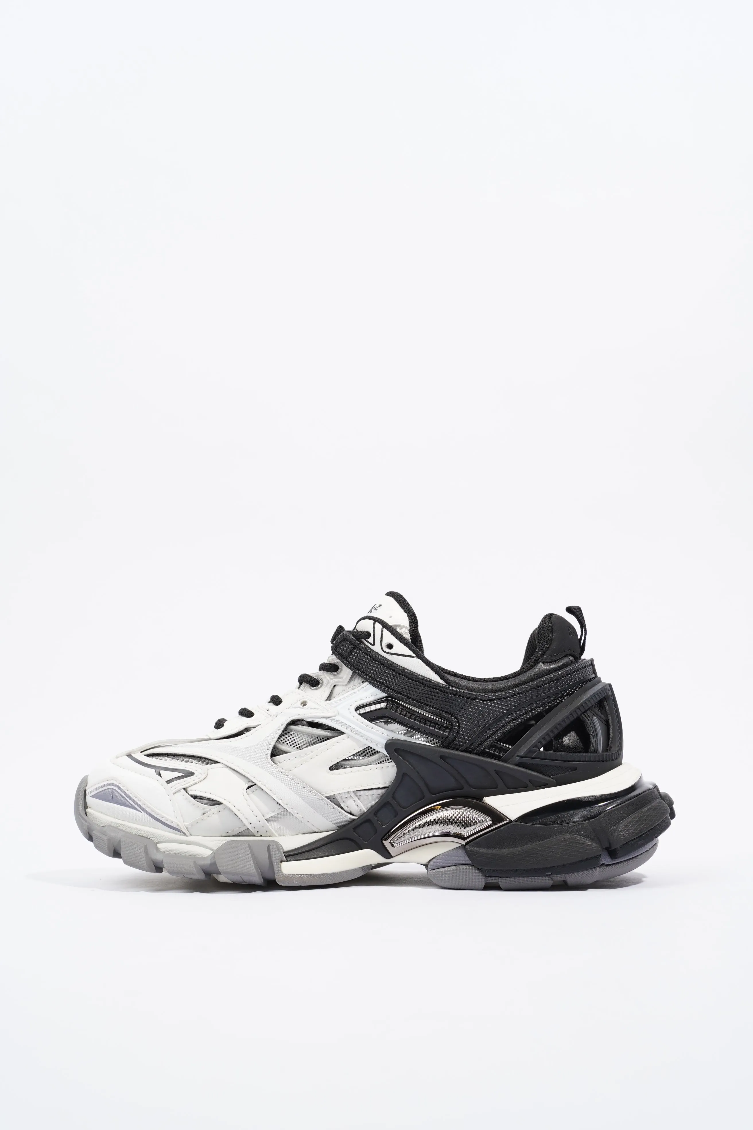 Balenciaga Track2 White / Black Canvas EU 38 UK 5