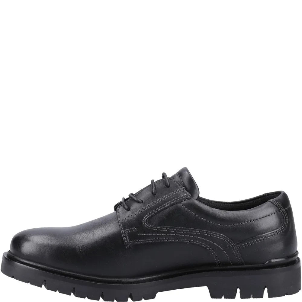 Black Parker Waterproof Lace-Up Shoes