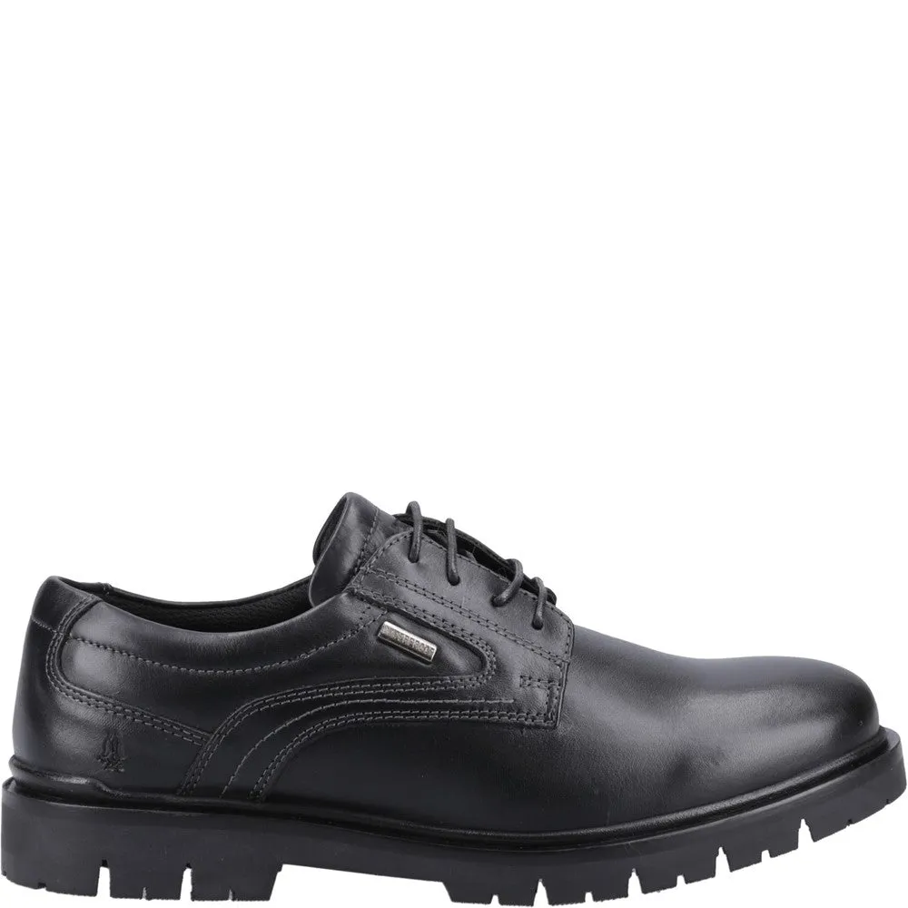 Black Parker Waterproof Lace-Up Shoes