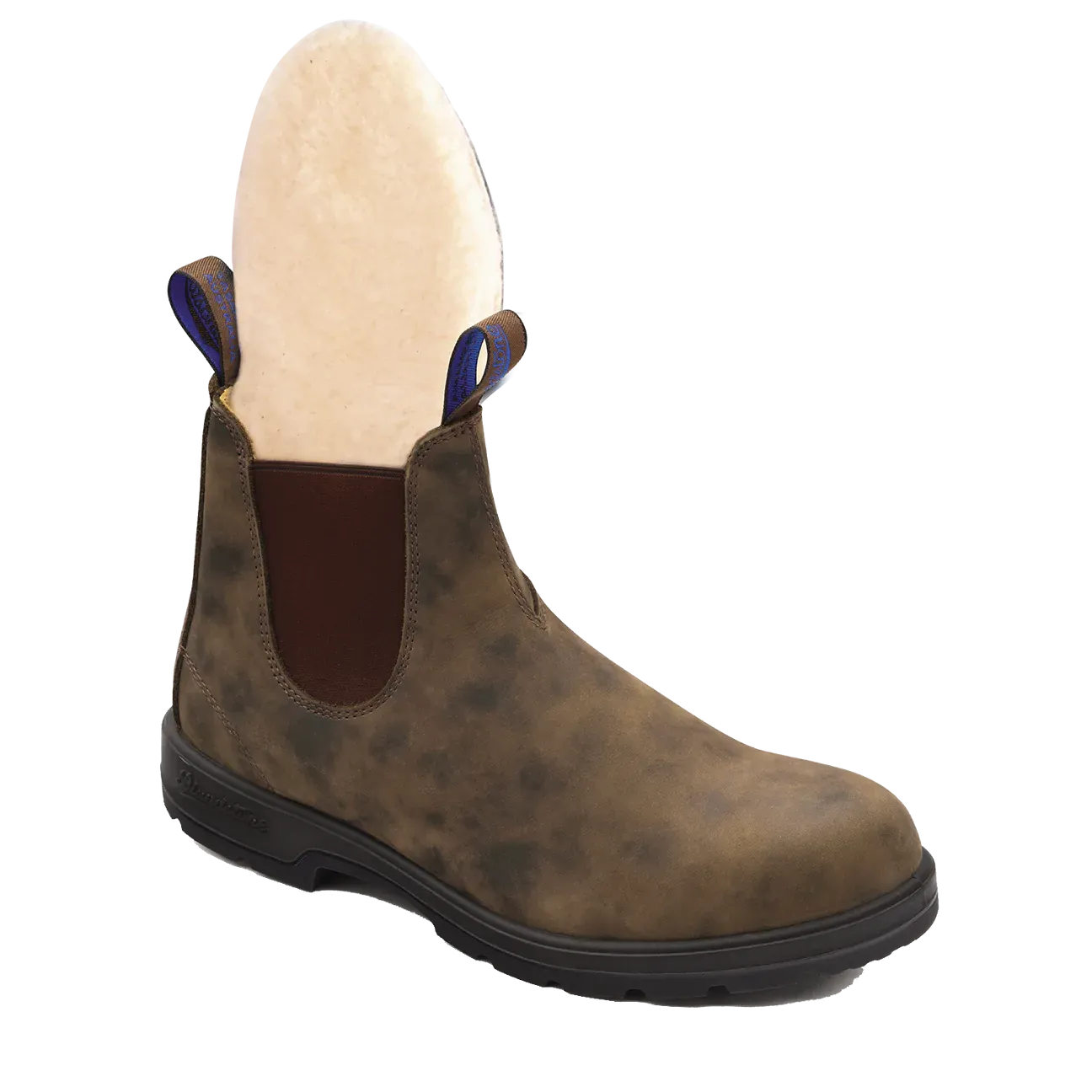 Blundstone #584 Winter Thermal Chelsea in Rustic Brown