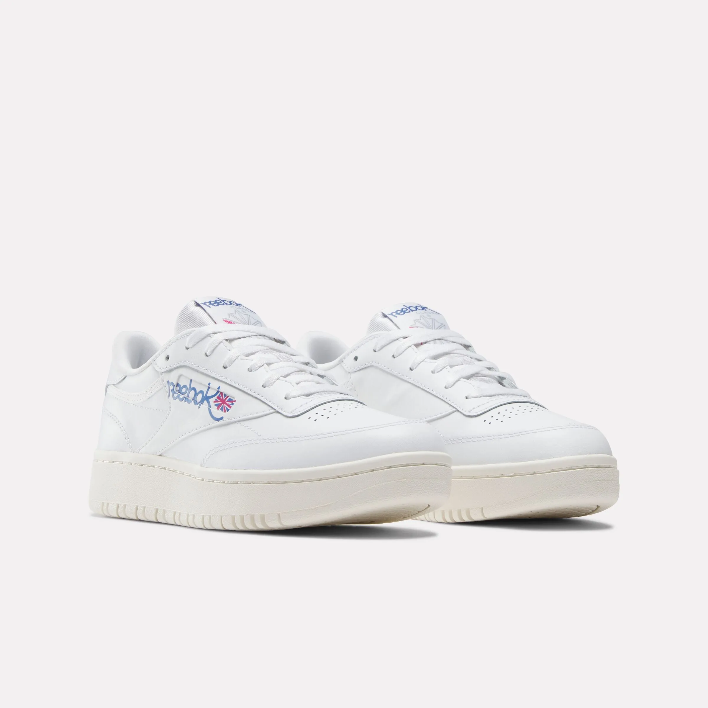 Club C Double White/Chalk/Step Purple