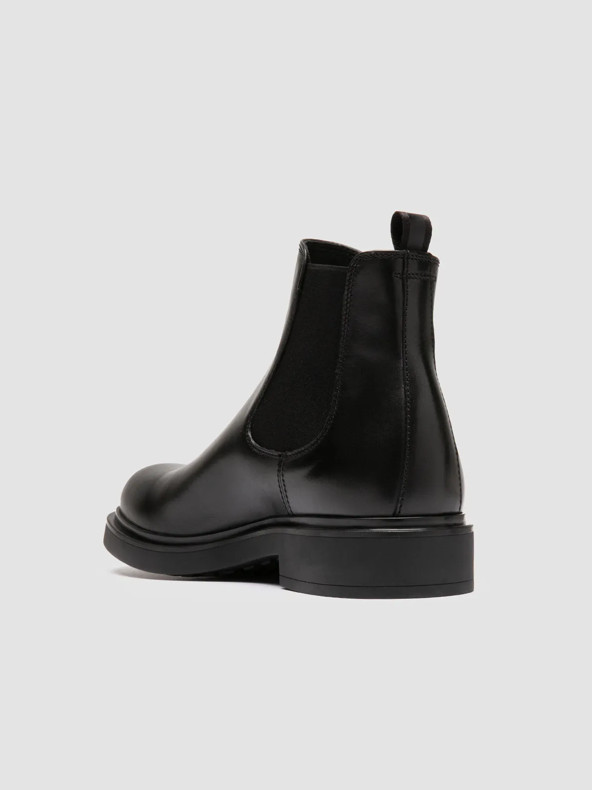 ENGINEER 006 - Black Leather Chelsea Boots