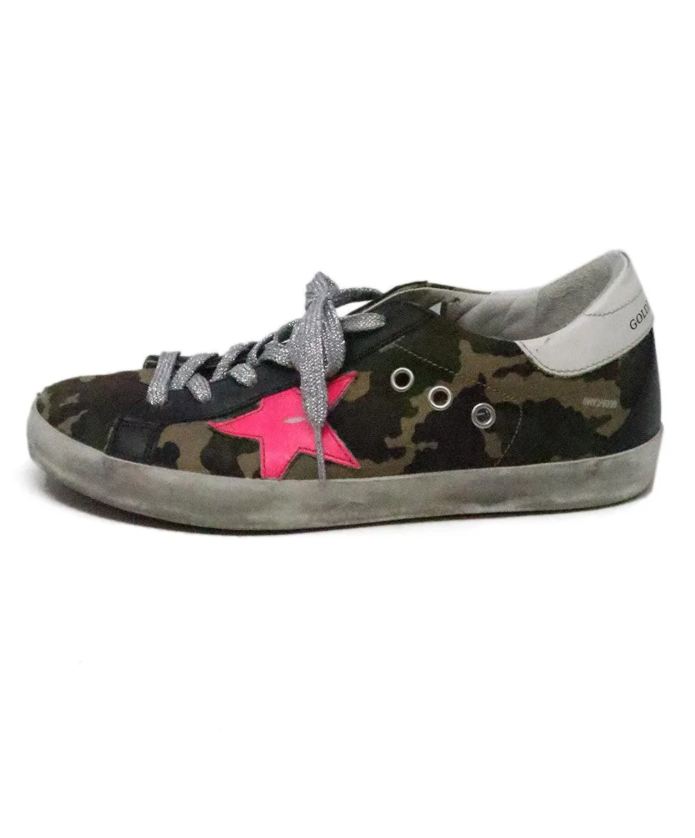 Golden Goose Camouflage Sneakers sz 10