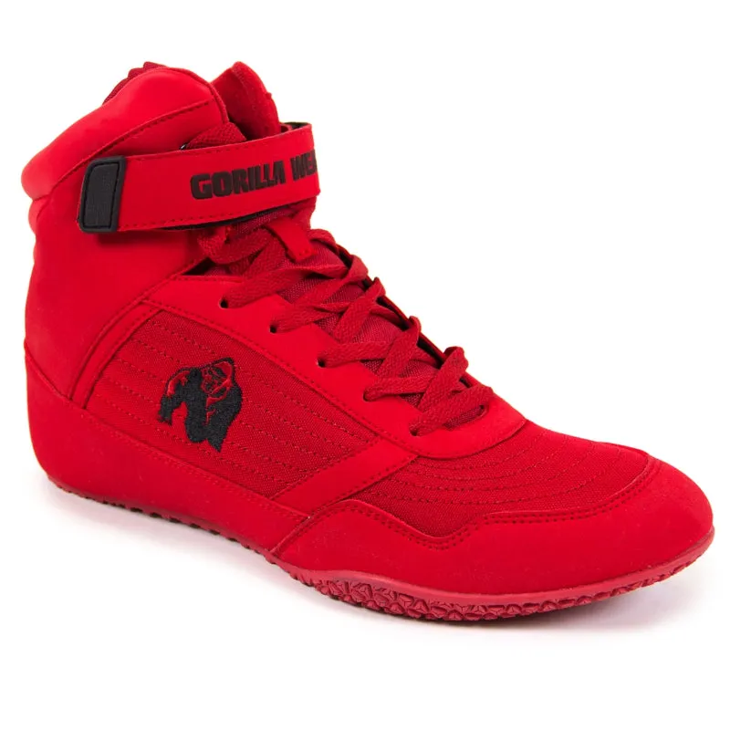 Gorilla Wear High Tops Red