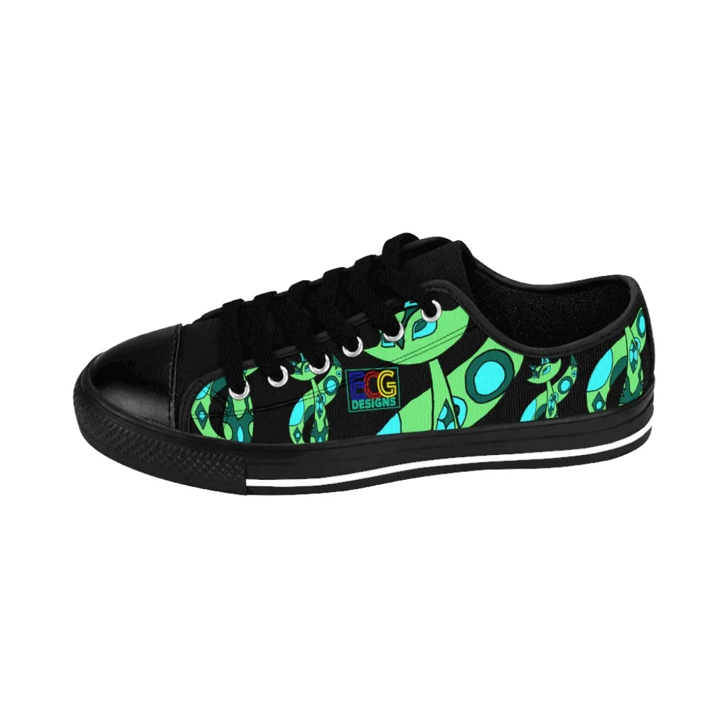 Green Cat Men's Sneakers