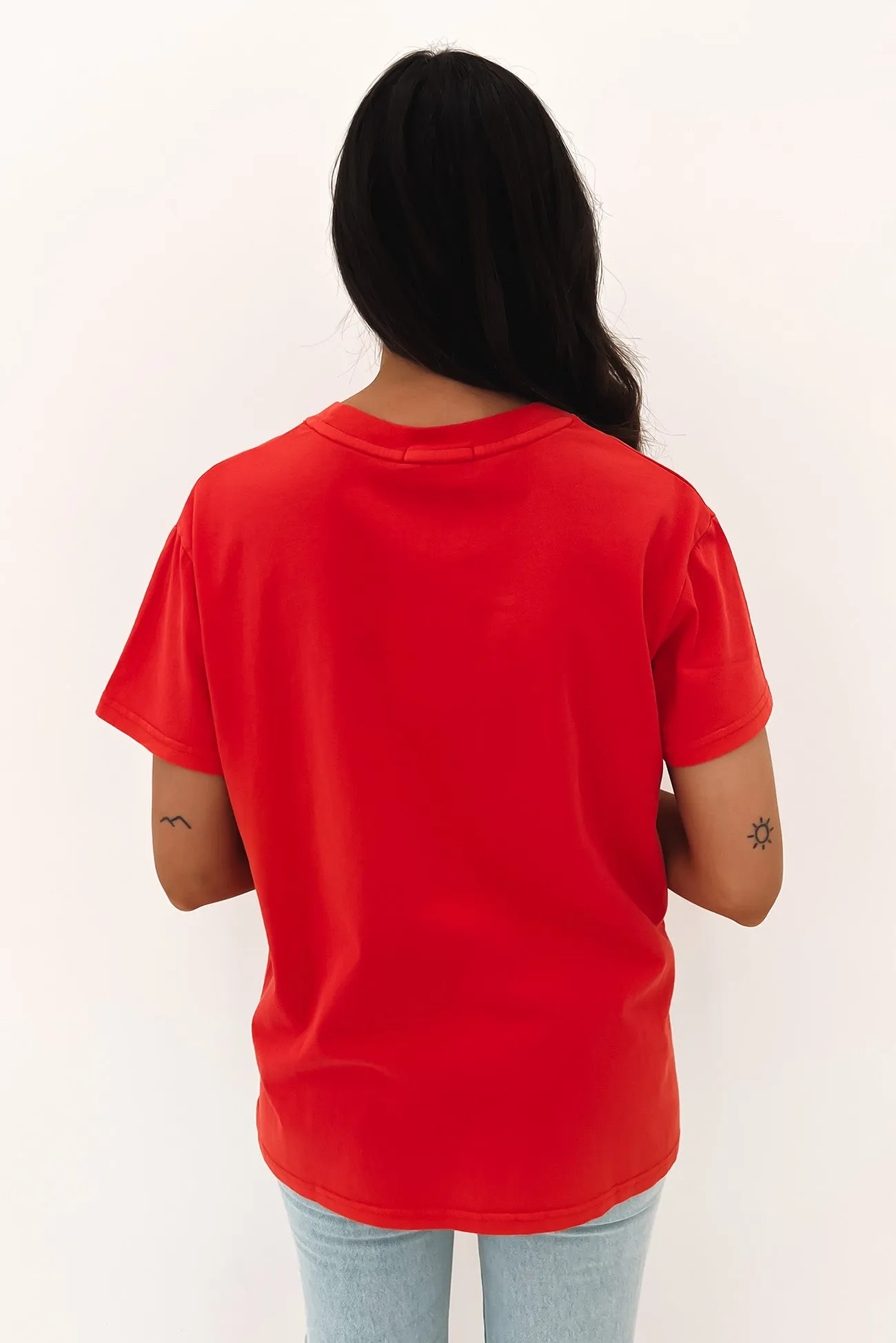 Heritage Tee Red