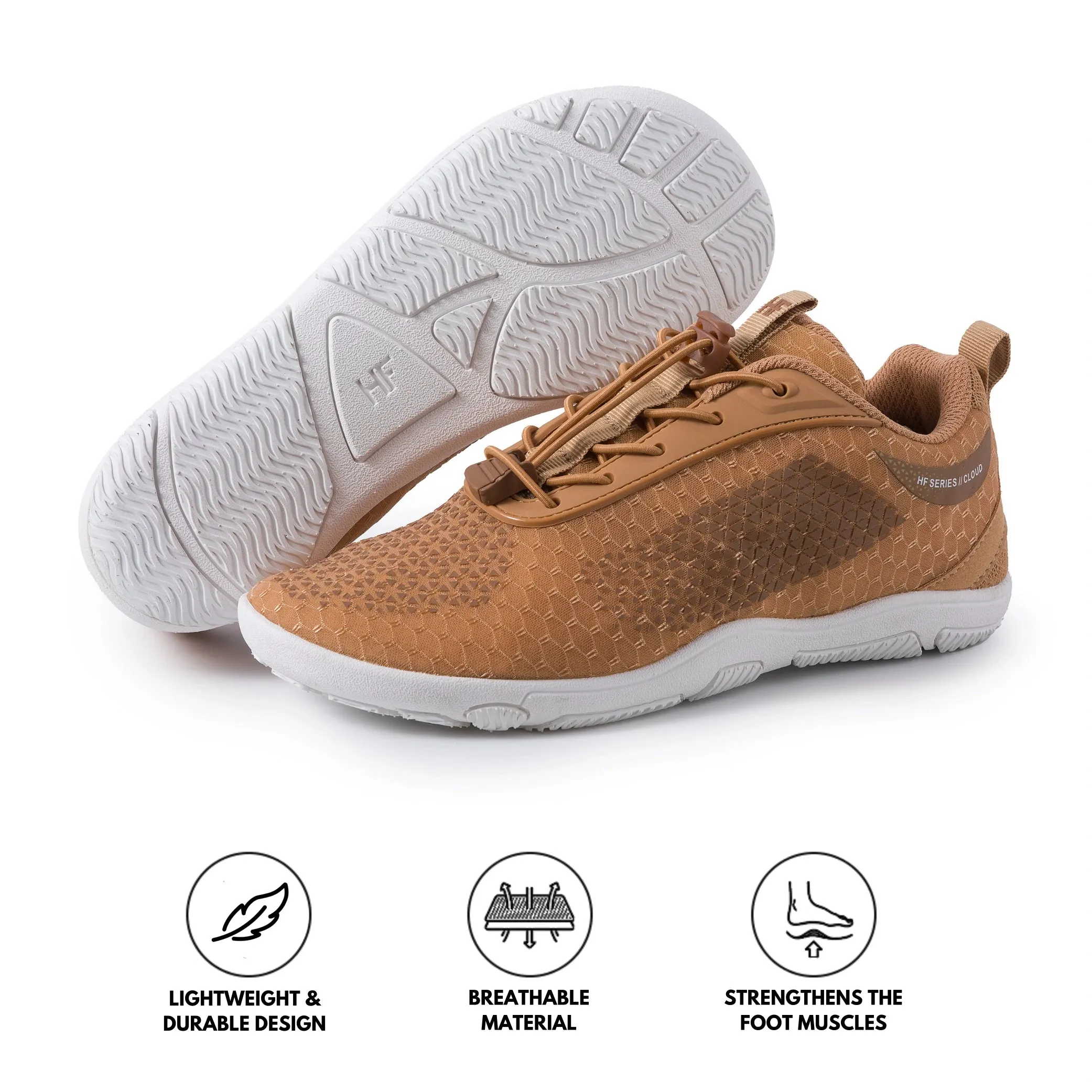 HF Series x Cloud – Ergonomic & Supportive Barefoot Shoes (Unisex)