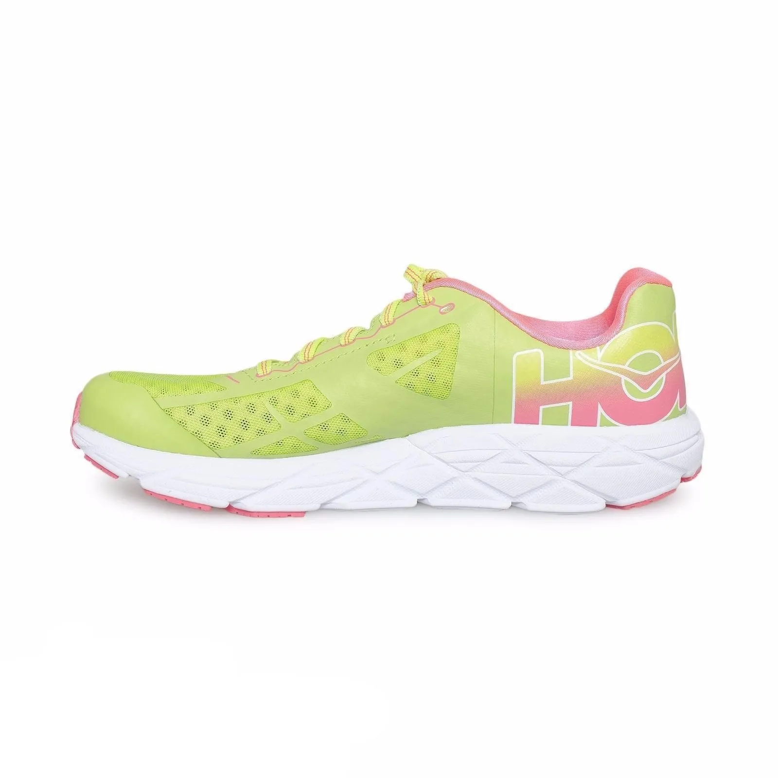 Hoka One One Tracer Bright Green / Neon Pink Running Shoes