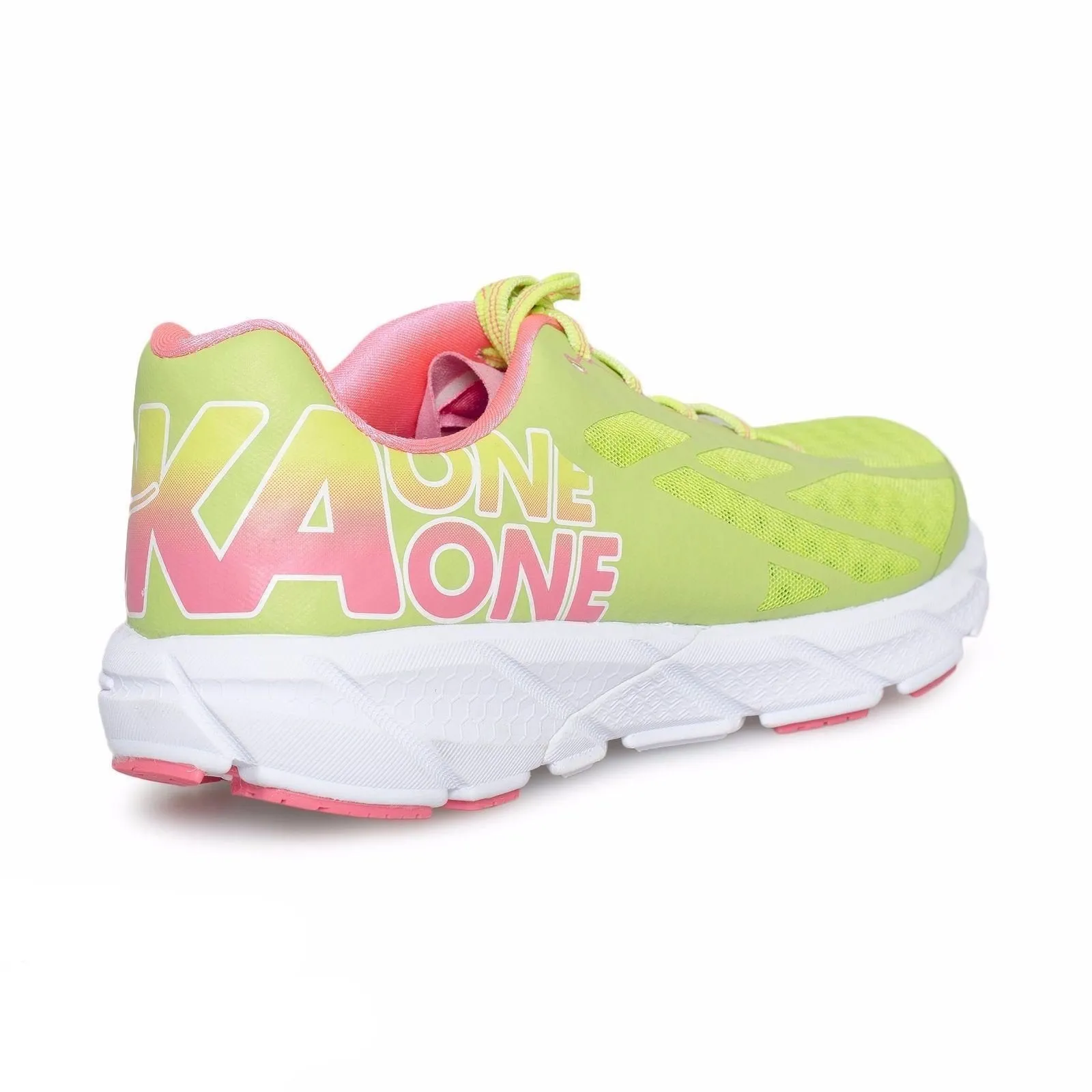 Hoka One One Tracer Bright Green / Neon Pink Running Shoes