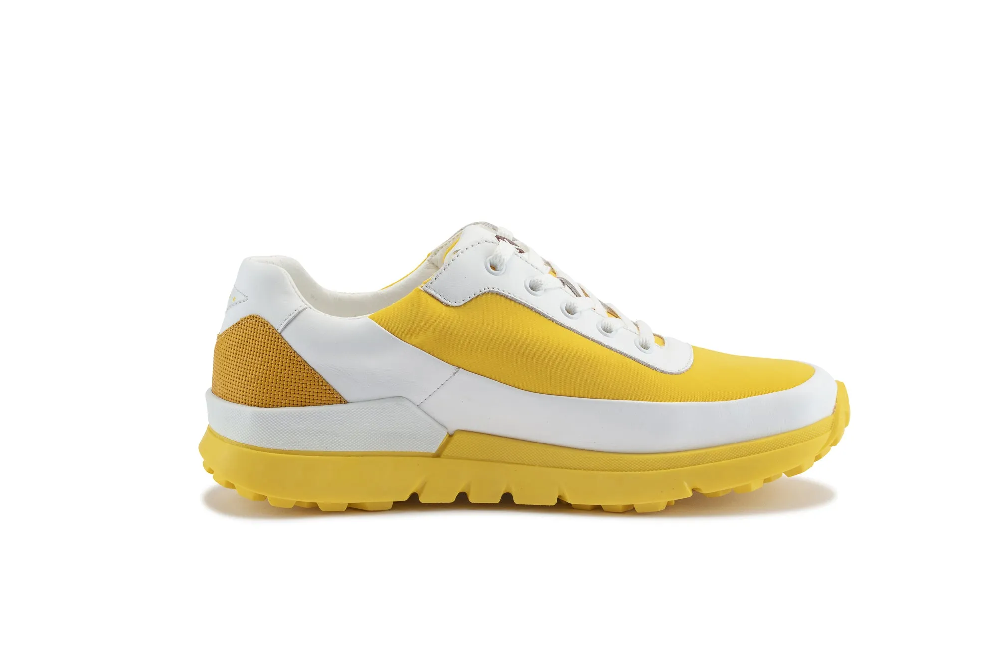 Master Lady 03   White|Yellow   Women's Golf Shoes ML003 12