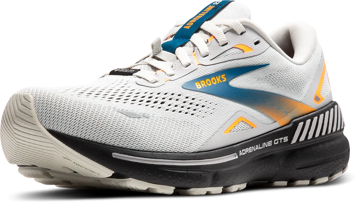 Men's Adrenaline 23 GTX (071 - Oyster Mushroom/Orange/Blue)