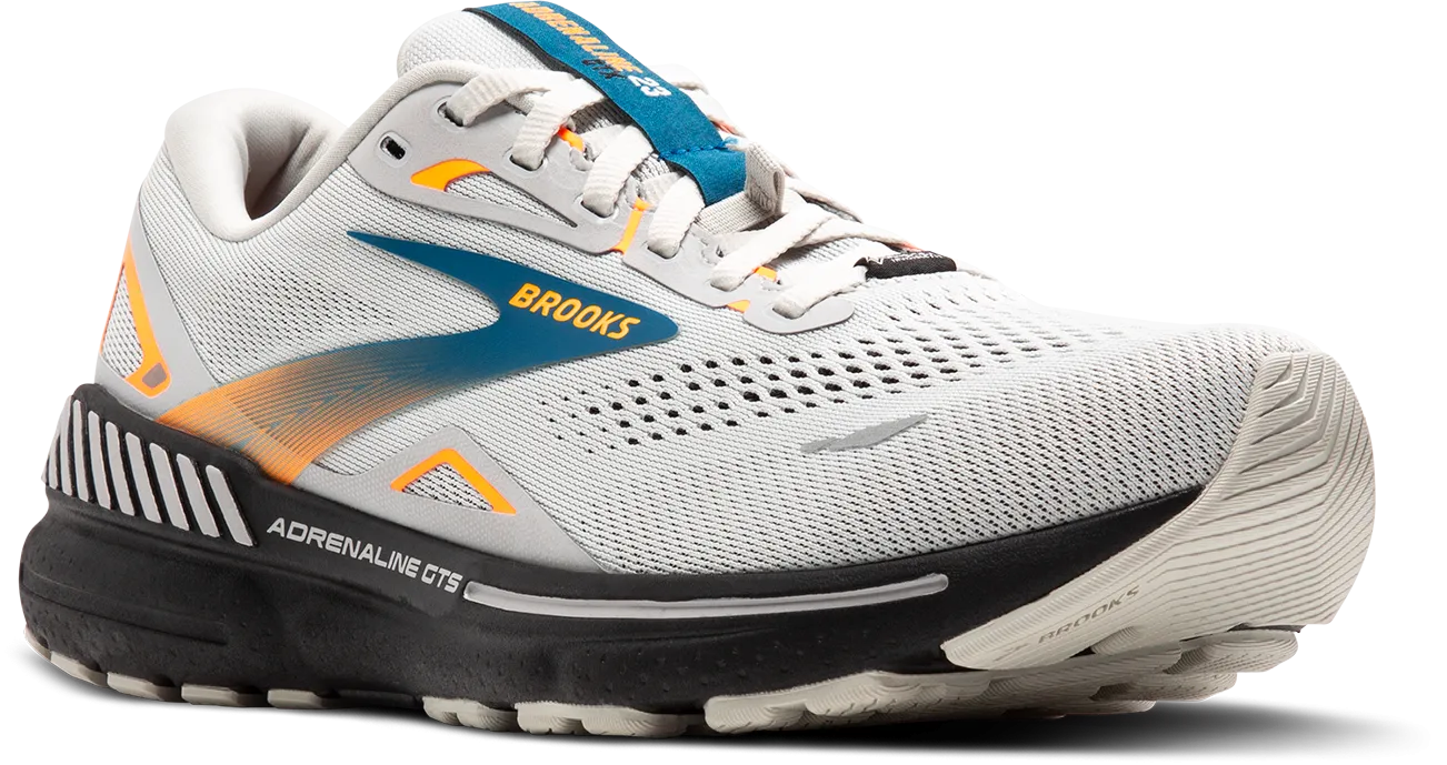 Men's Adrenaline 23 GTX (071 - Oyster Mushroom/Orange/Blue)