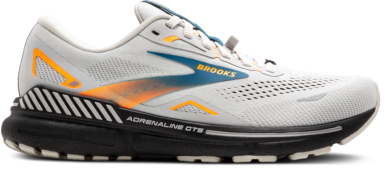 Men's Adrenaline 23 GTX (071 - Oyster Mushroom/Orange/Blue)