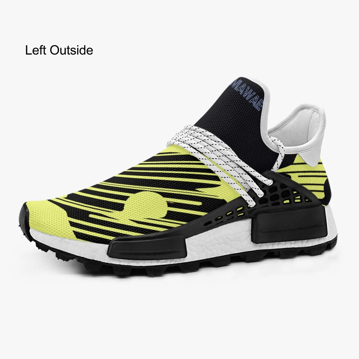 Mesh Sports Sneakers Yellow