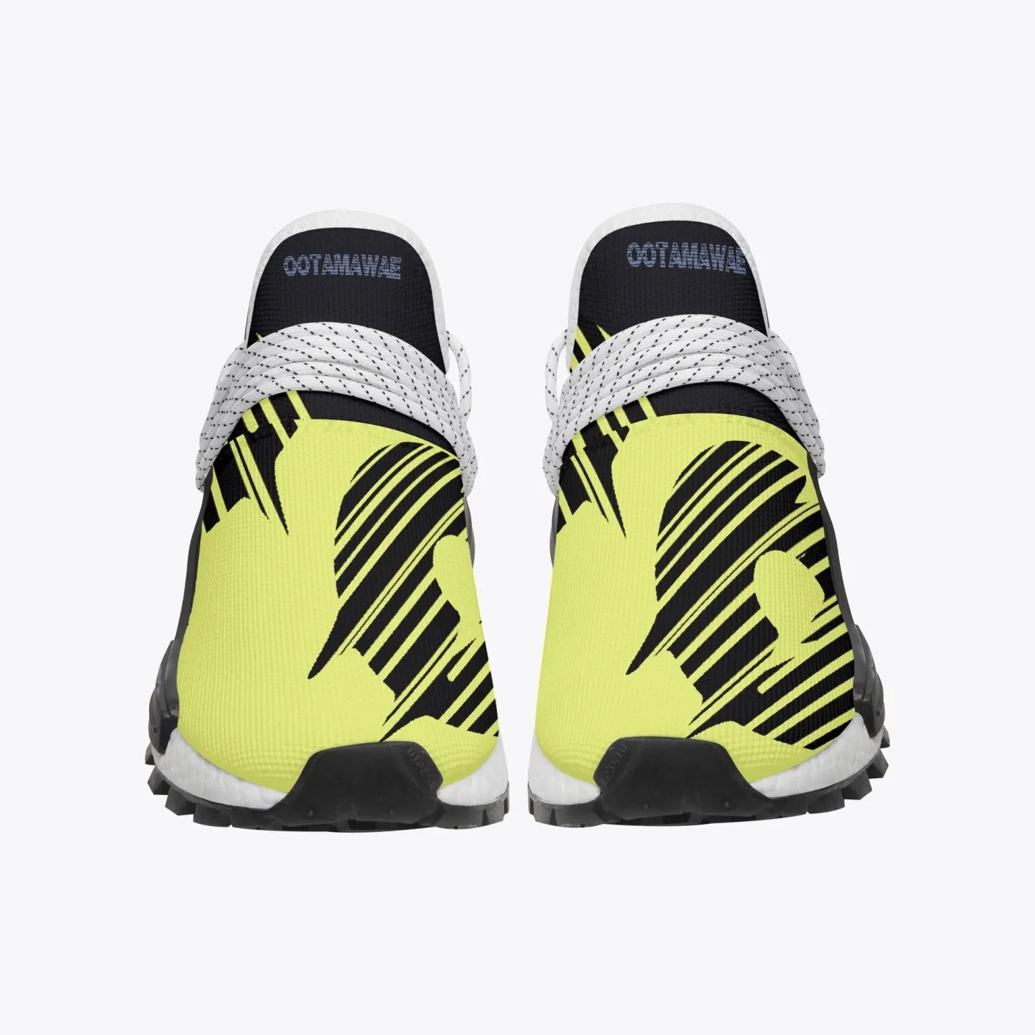 Mesh Sports Sneakers Yellow