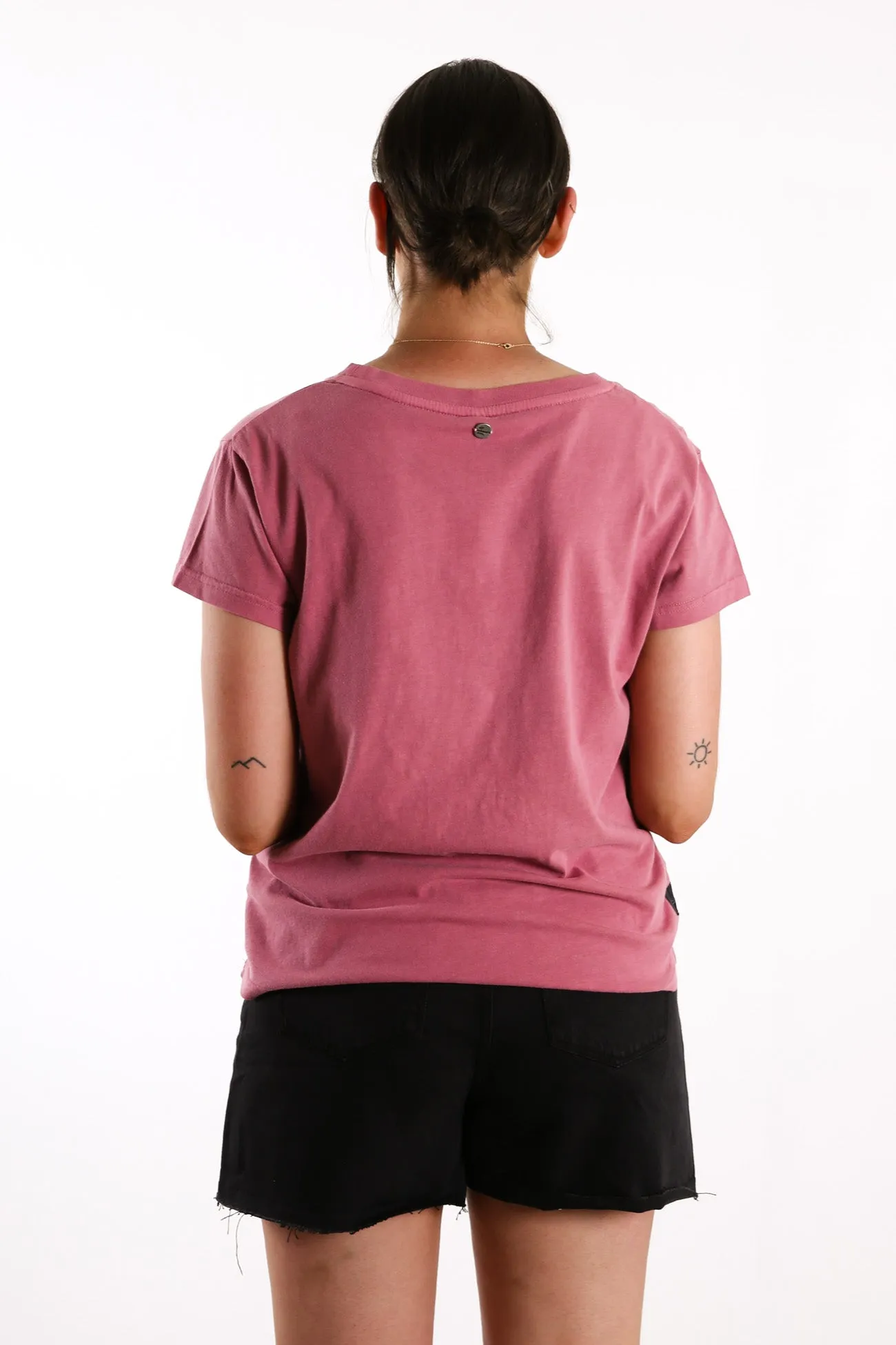 Mika Relaxed Tee Rose