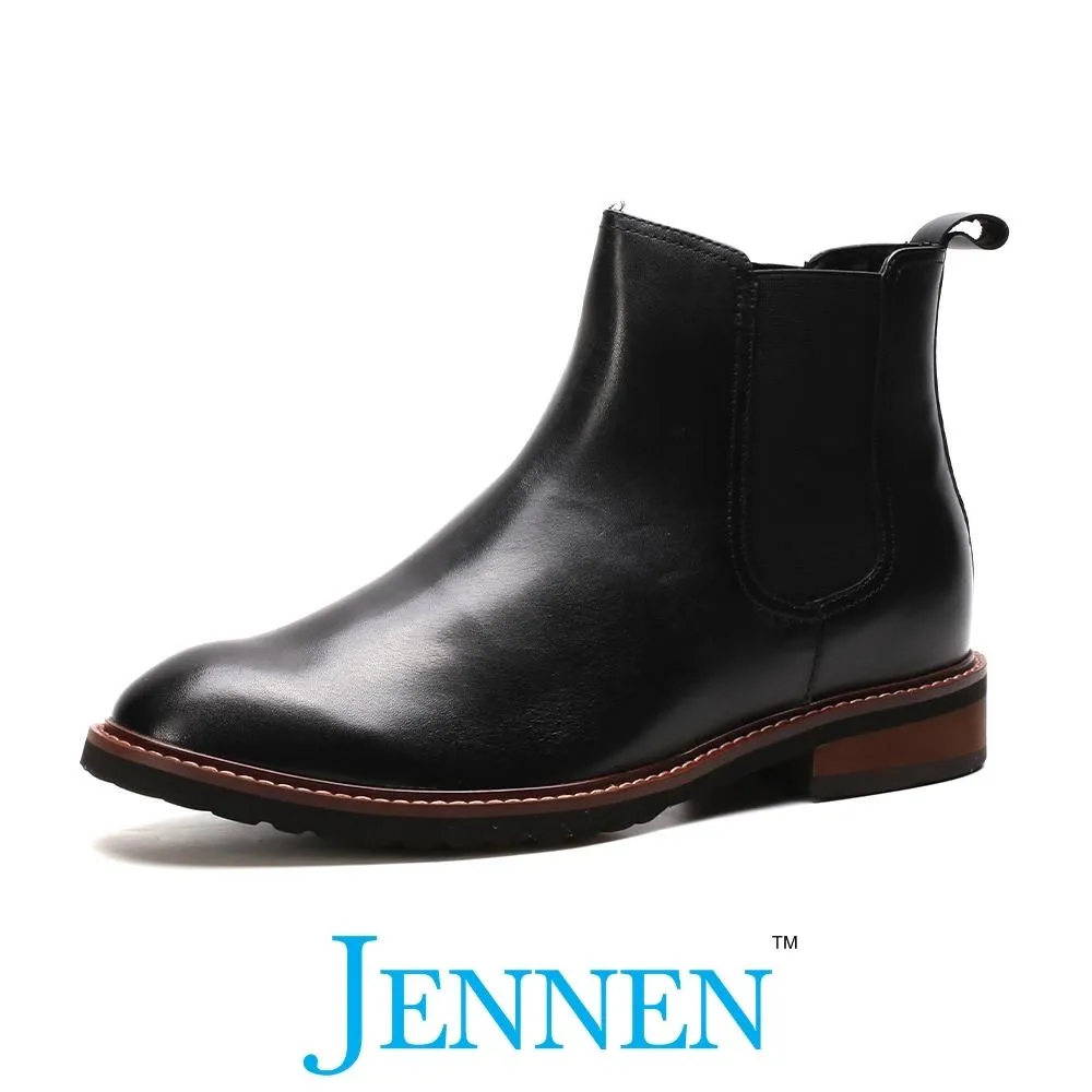 Mr. Tognetti Black | 7cm Height Increasing Elevator Boots