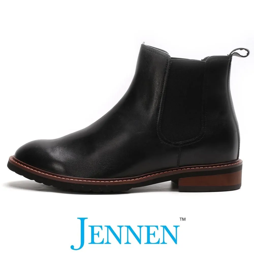 Mr. Tognetti Black | 7cm Height Increasing Elevator Boots