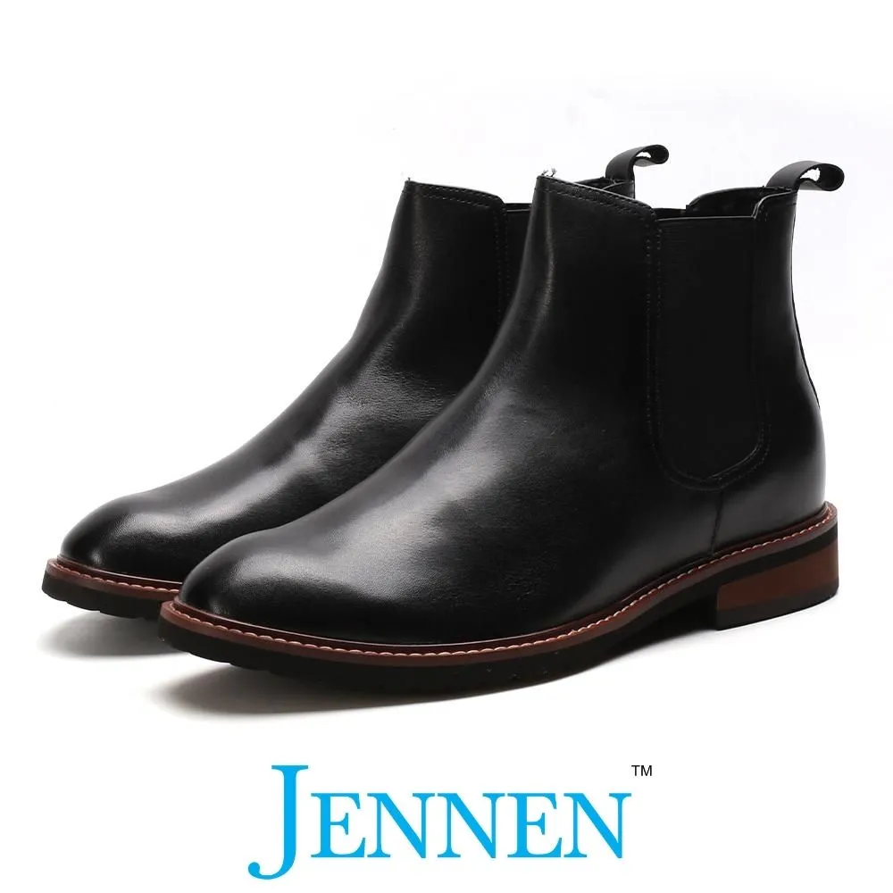 Mr. Tognetti Black | 7cm Height Increasing Elevator Boots