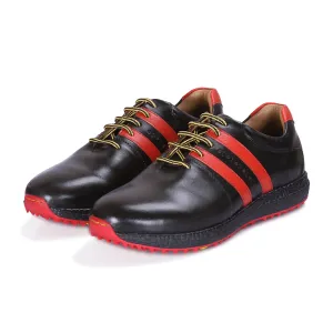 Pound Black & Red Golf Shoes