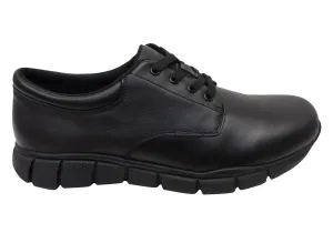 Scholl Orthaheel Joseph Mens Comfortable Supportive Leather Shoes