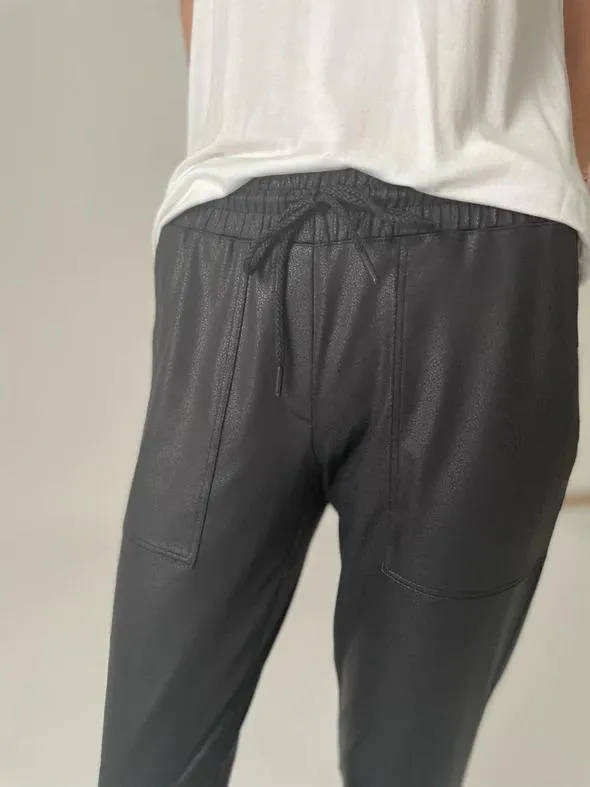 Six Fifty Coated Zip Jogger