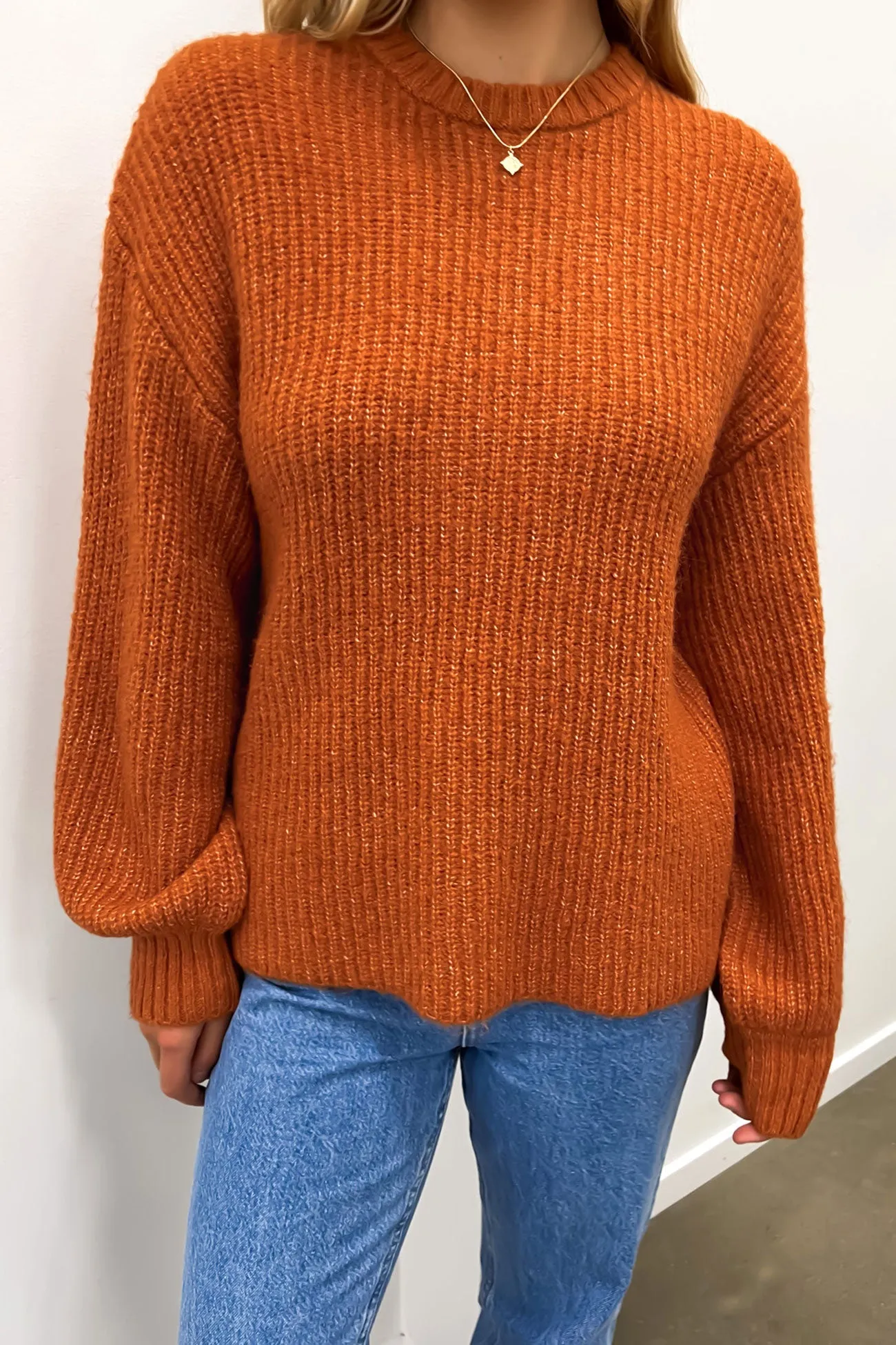 Tessa Knit Orange