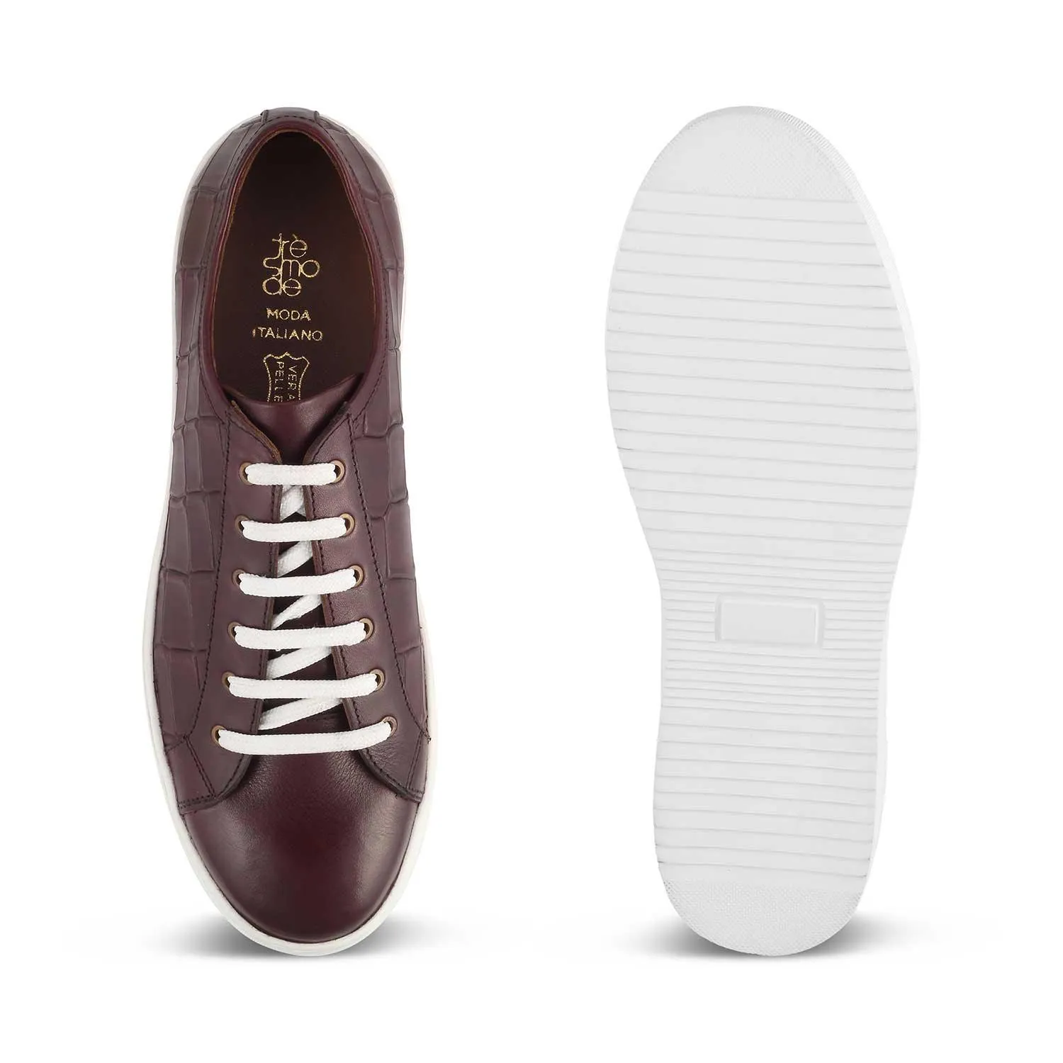 The Krun Wine Men's Sneakers Tresmode